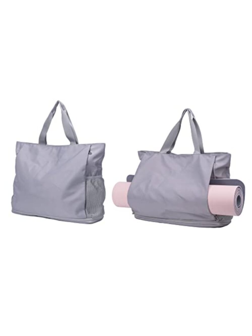 Lestyn Yoga Mat Tote Carrier Bag Waterproof Gym Workout Bag with Wet Pocket